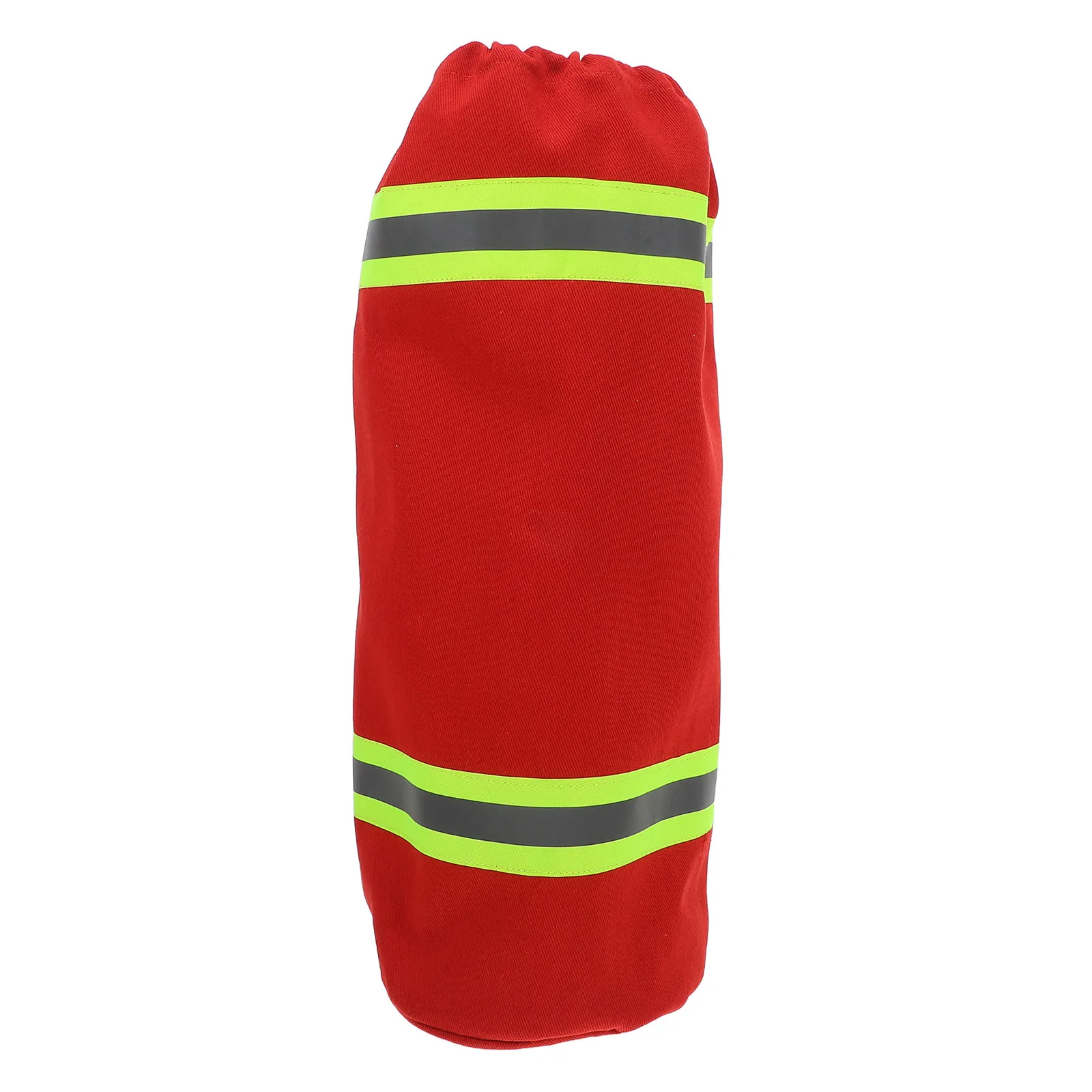 Firefighter Air Breathing Tank Cover 9L Flame-Resistant Reflective Heavy-Duty Sleeve for Breathing Apparatus Industrial Safety