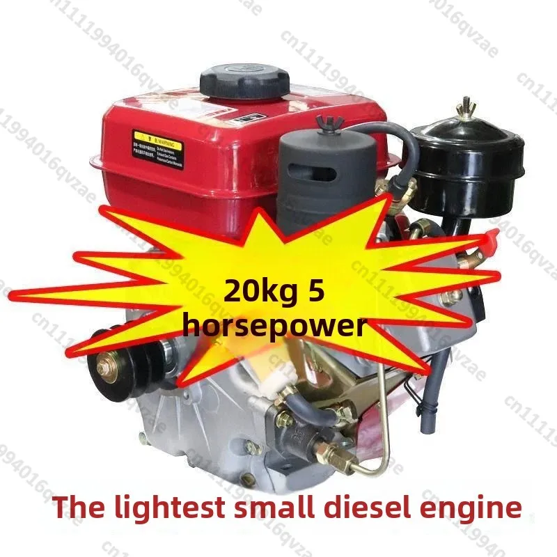 Single Cylinder Air-cooled 168F Small Micro-tiller Pump Generator