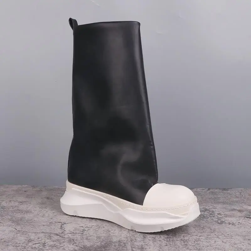 Brand R0 Men Thick Soled Women Shoes Lunar Tractor Boots Men Sneaker Trend Luxury Designer Shoes