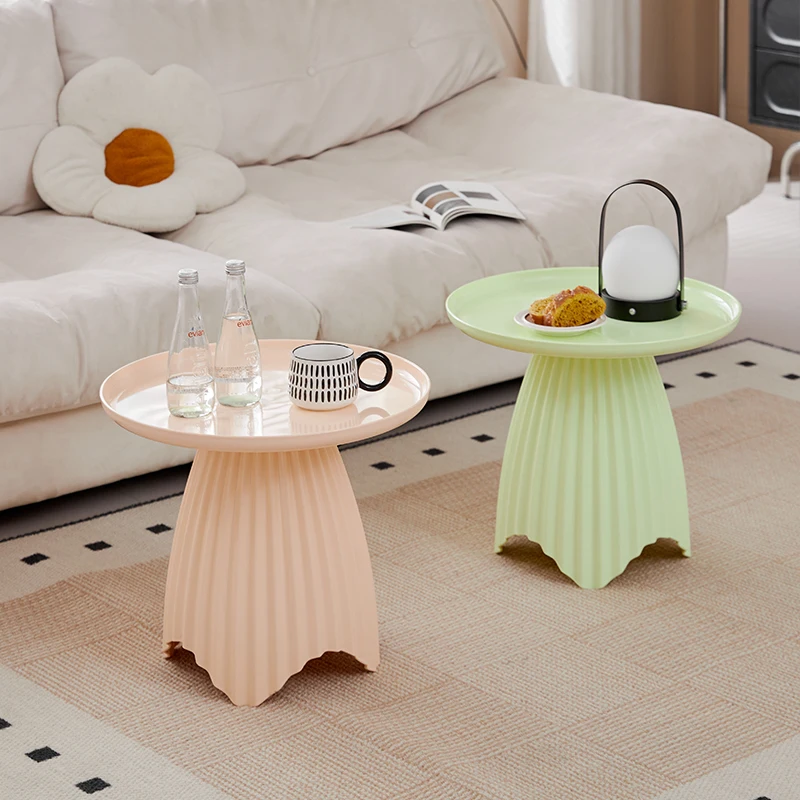 *Nordic Style Mushroom Shaped Small Tea Table Living Room Furniture Cute Coffee Table