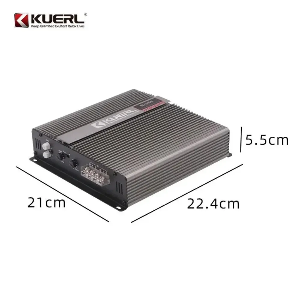 

Two-channel Car Power Amplifier N-368 Car Audio Modified 2 * 70W Two-way Car Power Amplifier Wear Parts