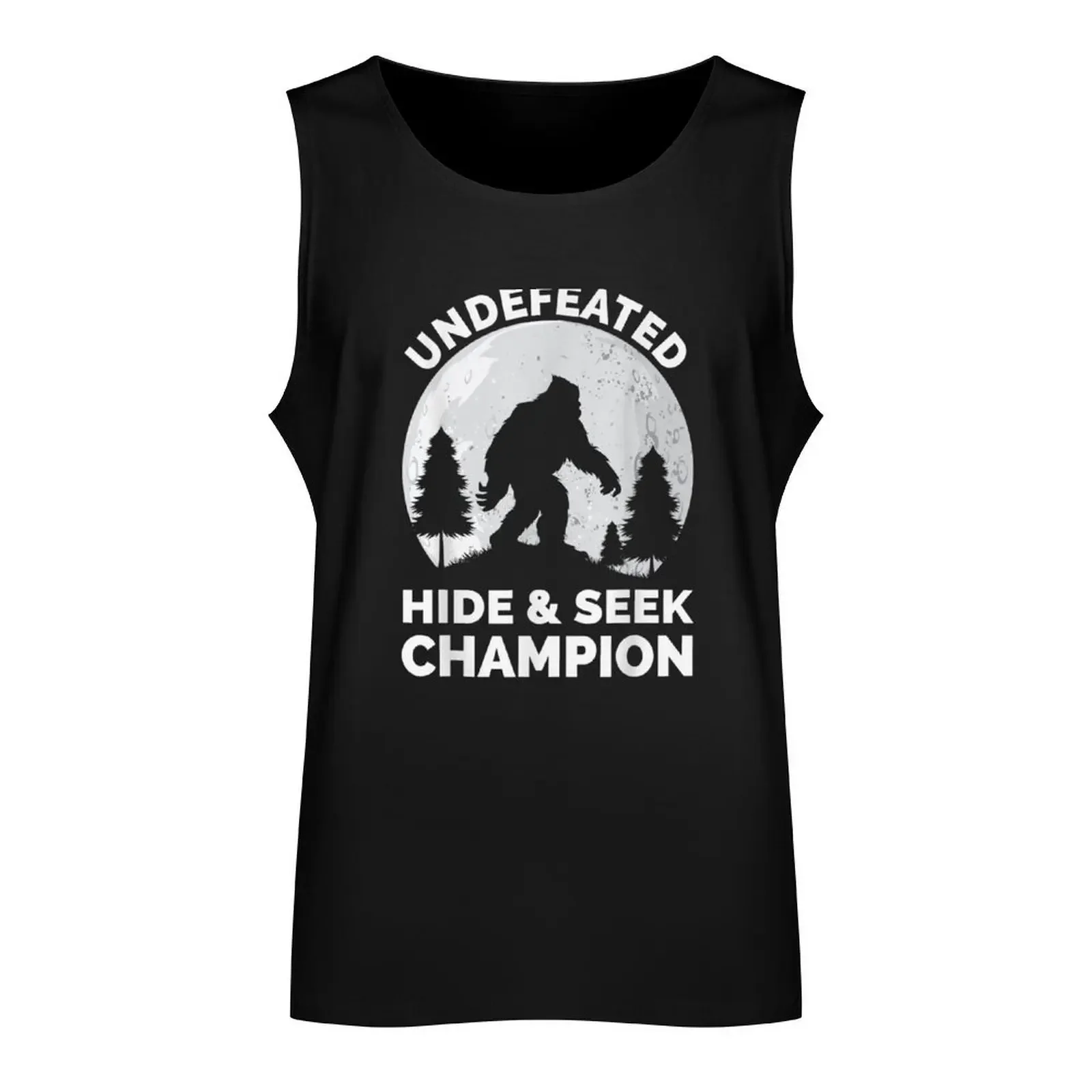 Undefeated Hide and Seek World Champion Tank Top gym wear men gym men male top sleeveless shirts