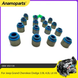 Valve Stem Seals Fit 3.9 L 4.0 L For Jeep Grand Cherokee Dodge B150 B1500 3.9L 4.0L L6 V6 OHV 12v VSS1139