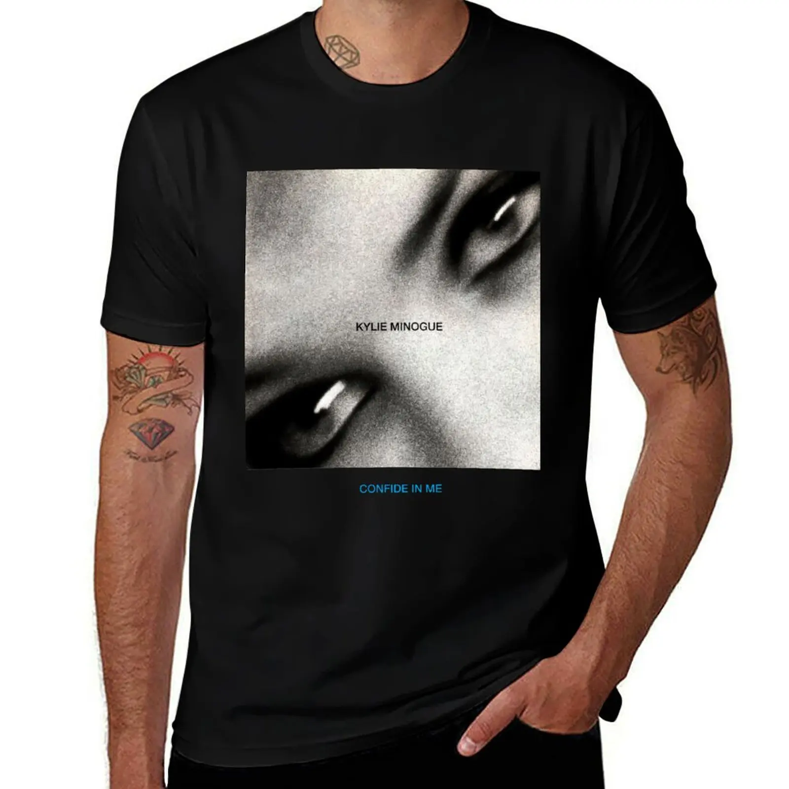 

Kylie Confide in Me T-Shirt oversized graphic tee shirts graphic tee new edition Aesthetic clothing Men's t-shirts