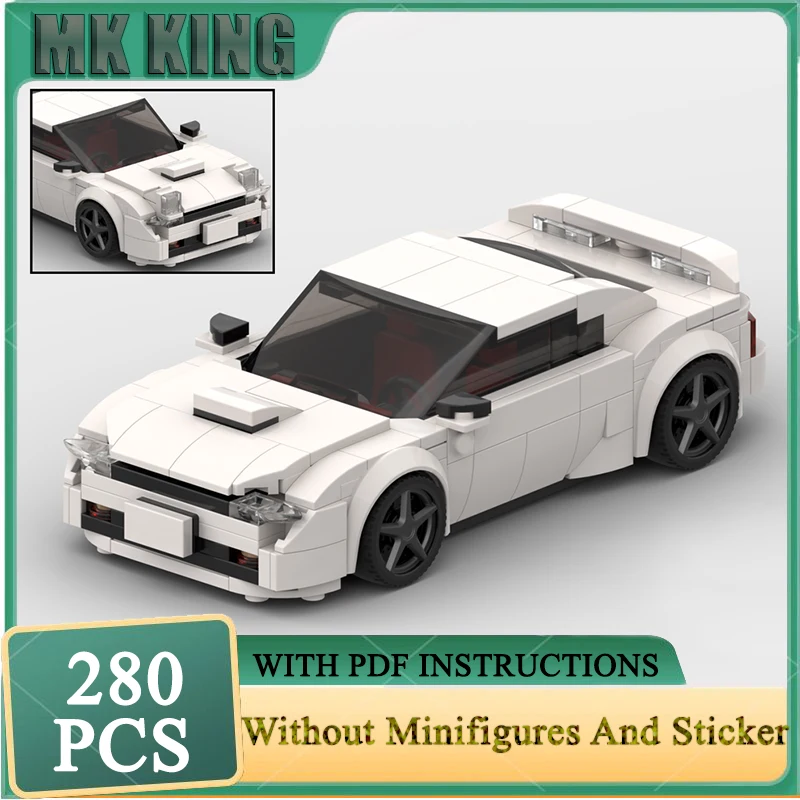 Super Sports Car Moc Building Blocks GT4 ST185 Speed Champions Car Model Technology Bricks DIY Assembly Toy Construstion Gifts