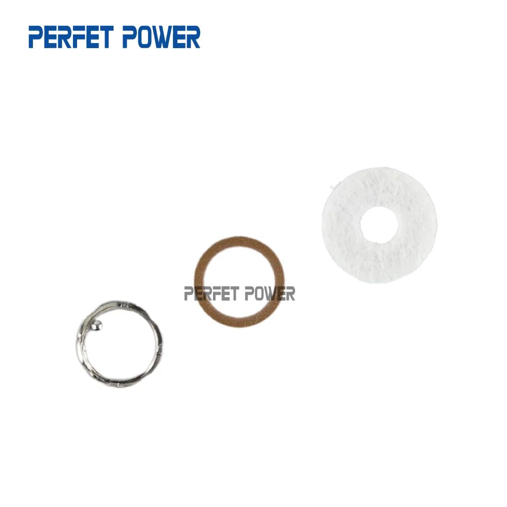 3 Packs China New F00VC99002 1.34mm White ball 120 series Injector repair kit valve assembly seal ring and support ring