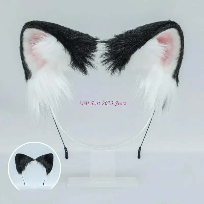 49ME جميل فو آذان الكلب عقال الشعر هوب لوليتا أنيمي حفلة تنكرية تأثيري حلي #3