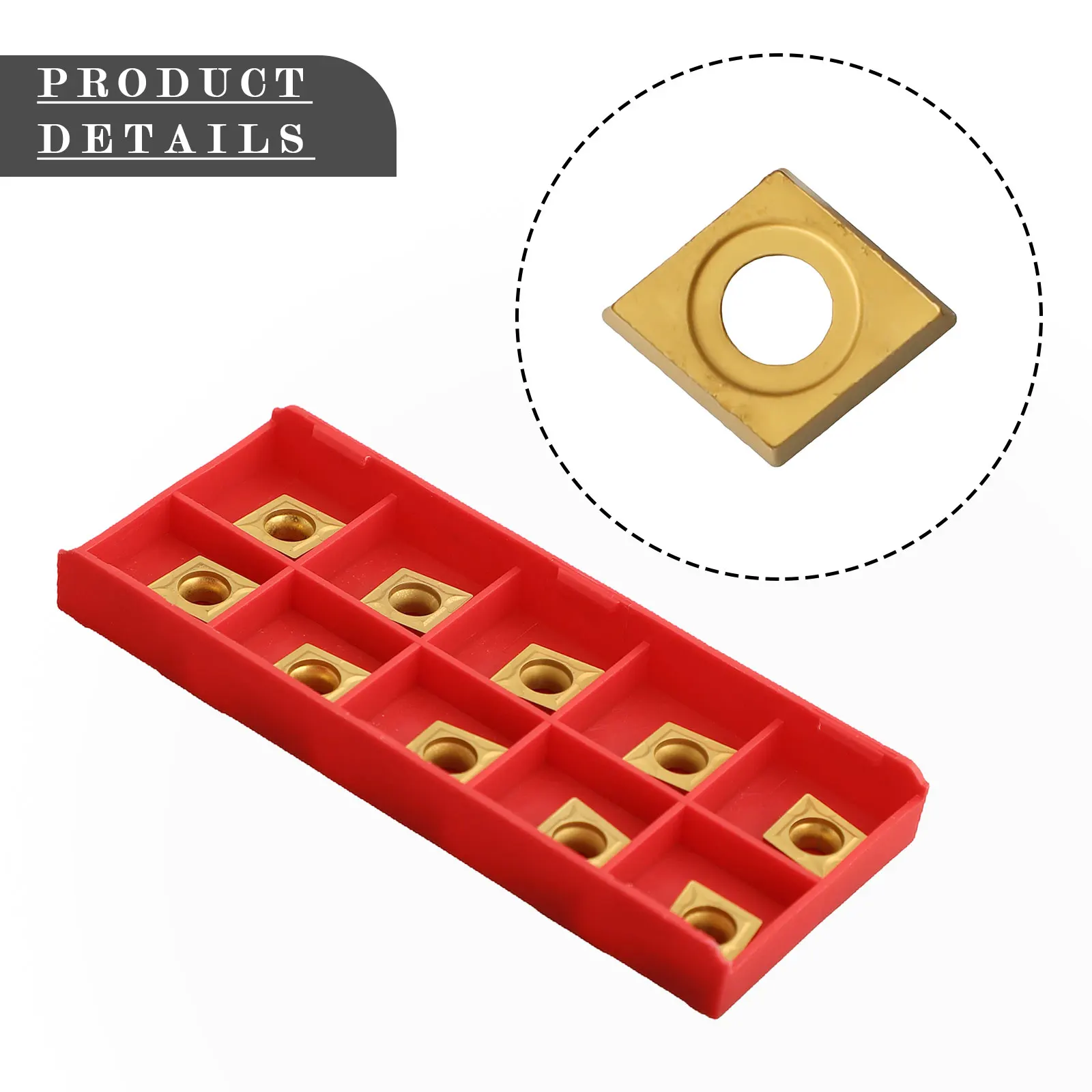 

10pcs CCMT 09T304 Boring Turning CNC Lathe Cutting Tools Carbide Inserts BP010 CCMT32.51 CNC Carbide Turning Inserts