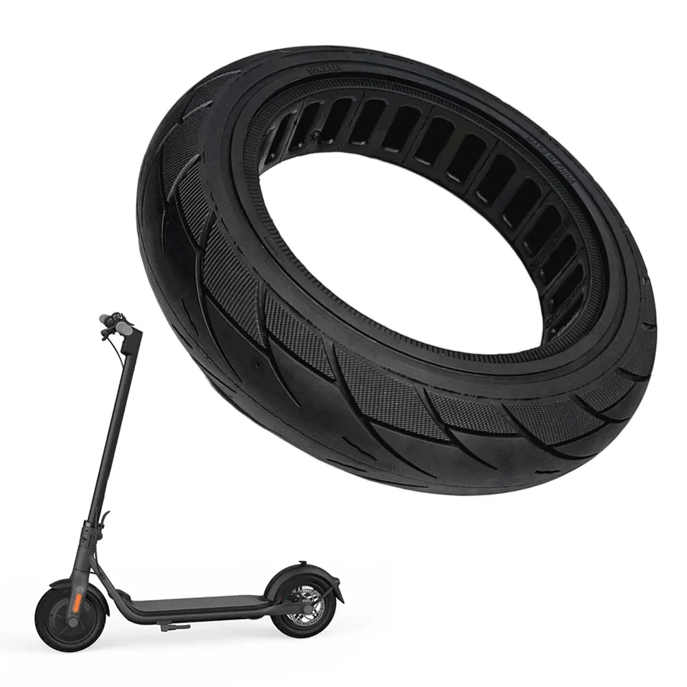 

10 Inch Scooter Solid Tire 10x2.125 Rubber Wear Resistant No Inflation Tyre For Ninebot F20/F25/F30 For F40 E-Scooter Parts