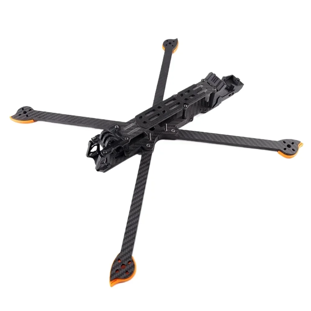 HSKRC XL10 V6 10 Inch Carbon Fiber Long-range Frame VISTA Digital Image Transmission FPV Aircraft Model Crossing Aircraft