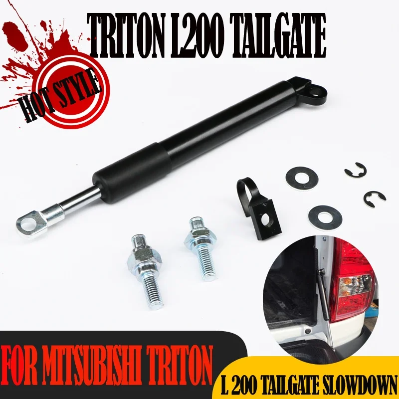 

Suitable for 2004-2014 Mitsubishi Triton L200 Rear Trunk Downward Slow-Drop Damping Hydraulic Rod Tailgate Assist Damper Strut