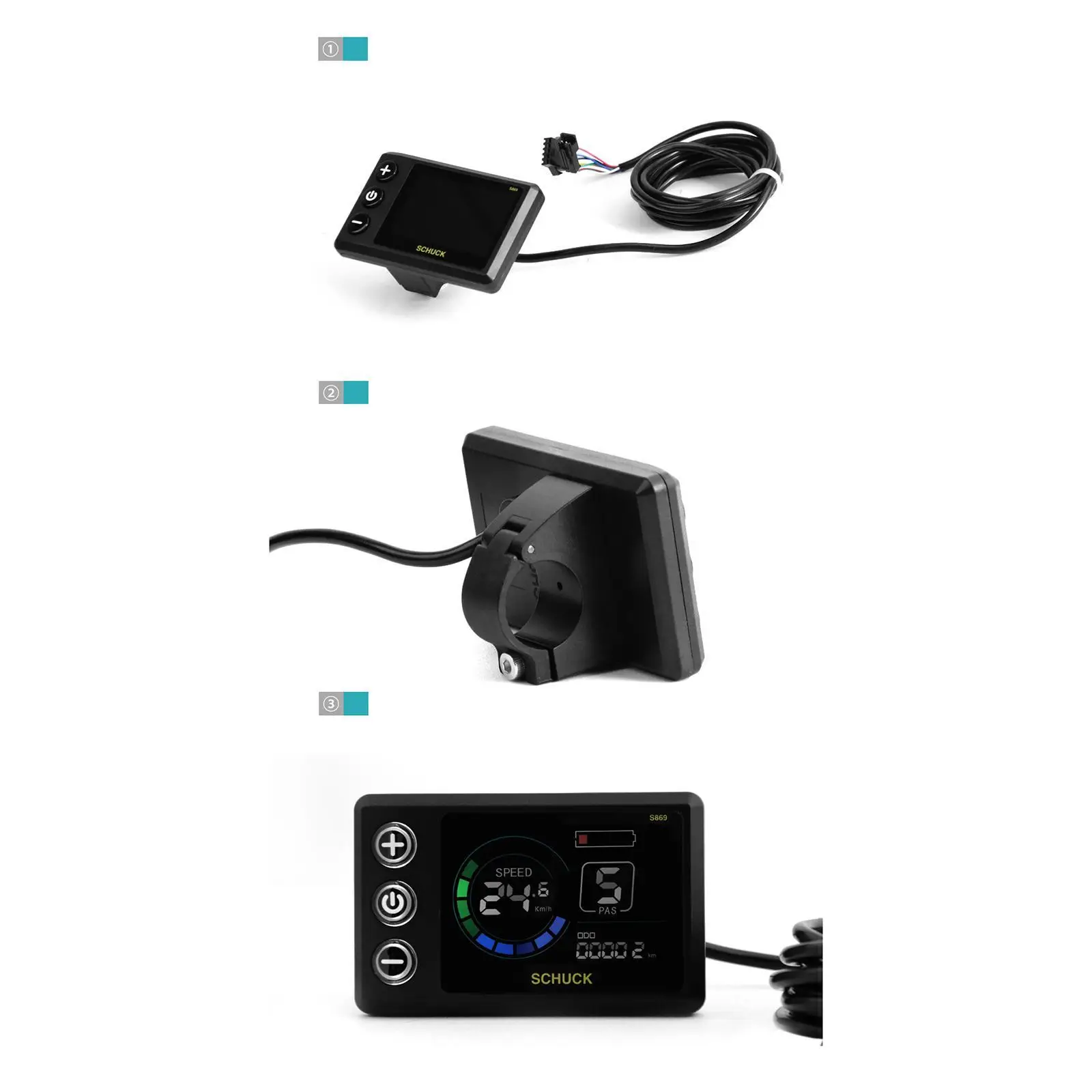 

Electric LCD Display Electric Bikes LCD Display Part Accs SM