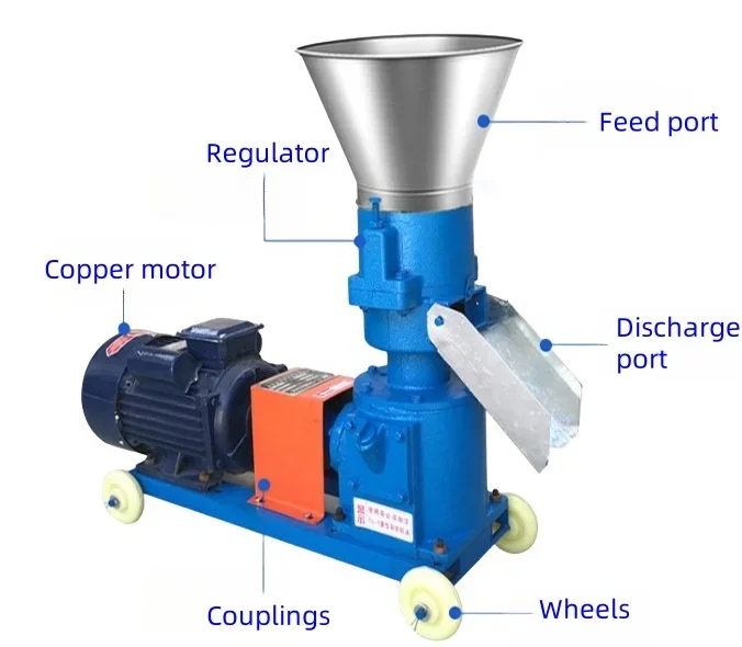 pelletizer machine for animal feeds for home use pellet making machinery poultry feed pellet machine in philippines NP Brand