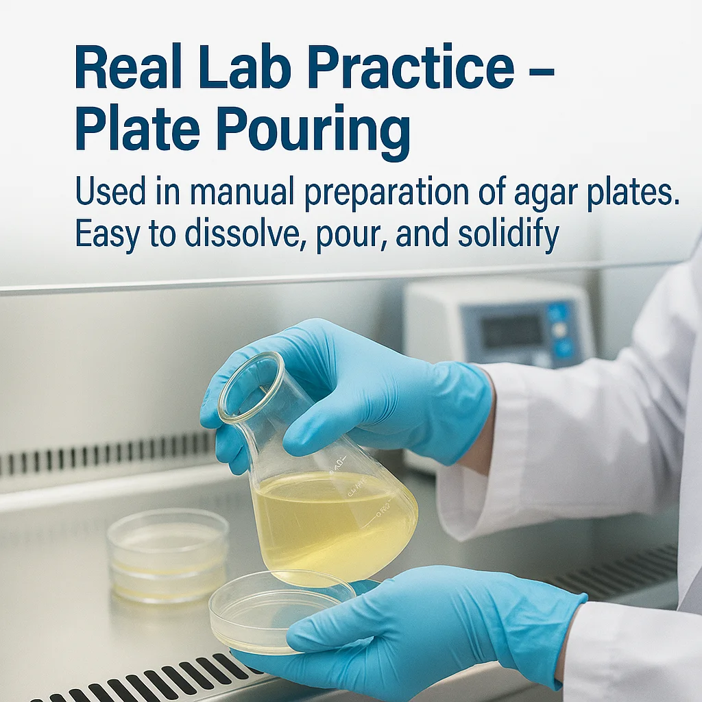 PCA100g 250g Plate Counting Agar Total Bacterial Count Determination Analysis Of Environmental Samples for Water Quality