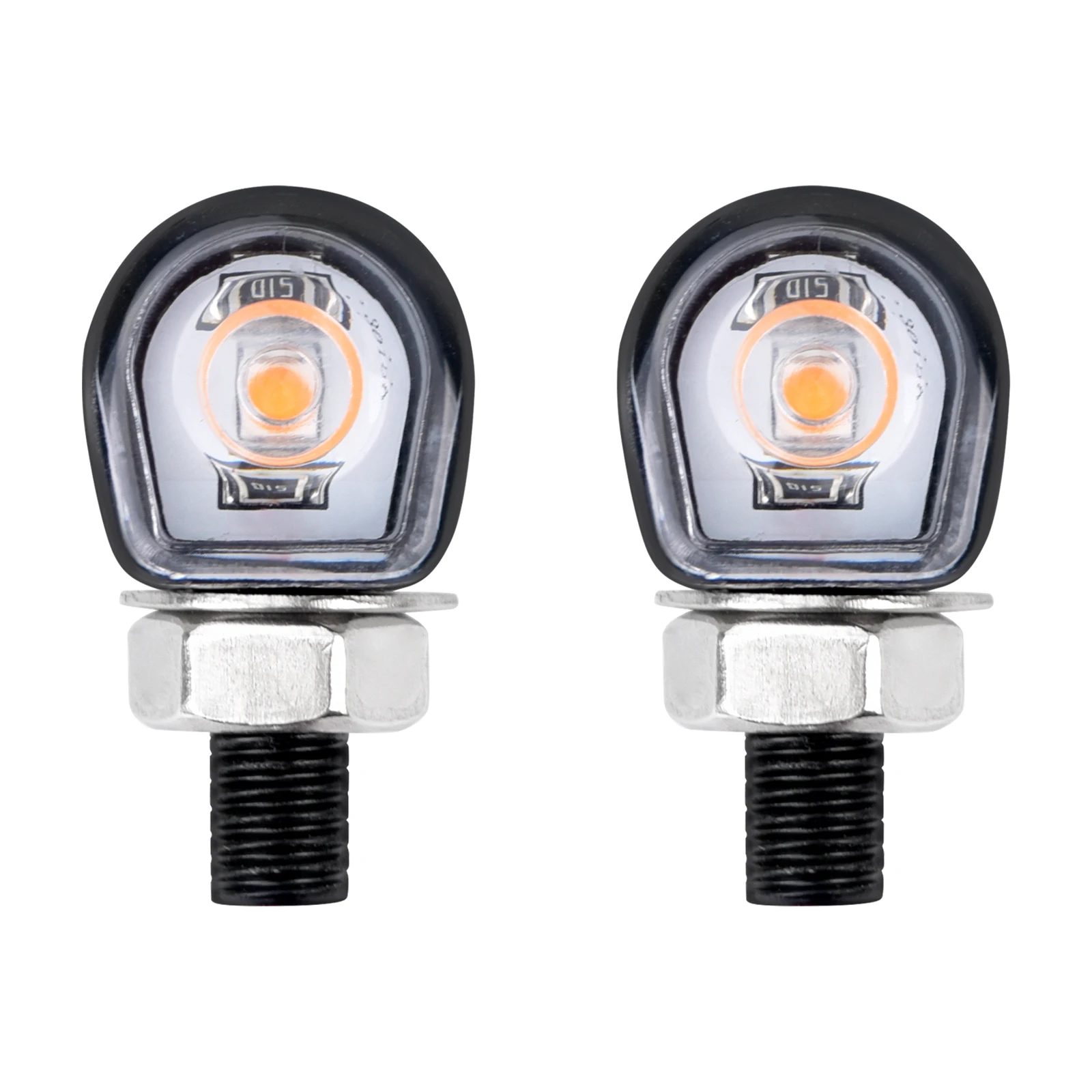 Universal High Brightness LED Turn Signal Light Lamp Fit For Most Motorcycles Scooter ATV Moped Equipped With M8 Metric Thread