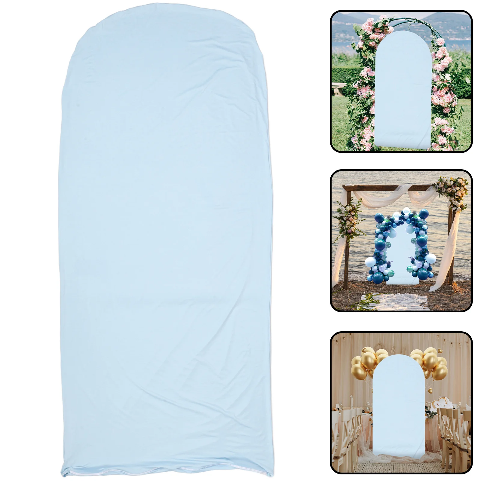 

Elegant Wedding Arch Cover Backdrop Fabric for Reception Decor Birthday Celebration Decoration Stylish Party Supplies Versatile