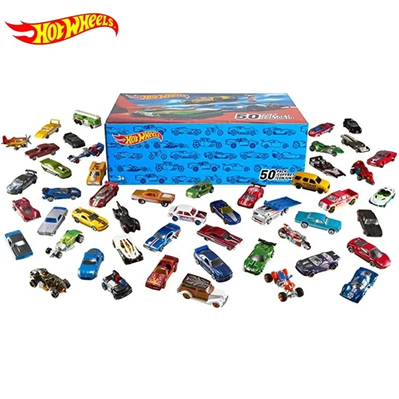 Original Hot Wheels Toy Car Toys for Children 5pcs To 72pcs Model Car Kids Toys Boys Hotwheels Diecast 1/64 Toys Car Birthday