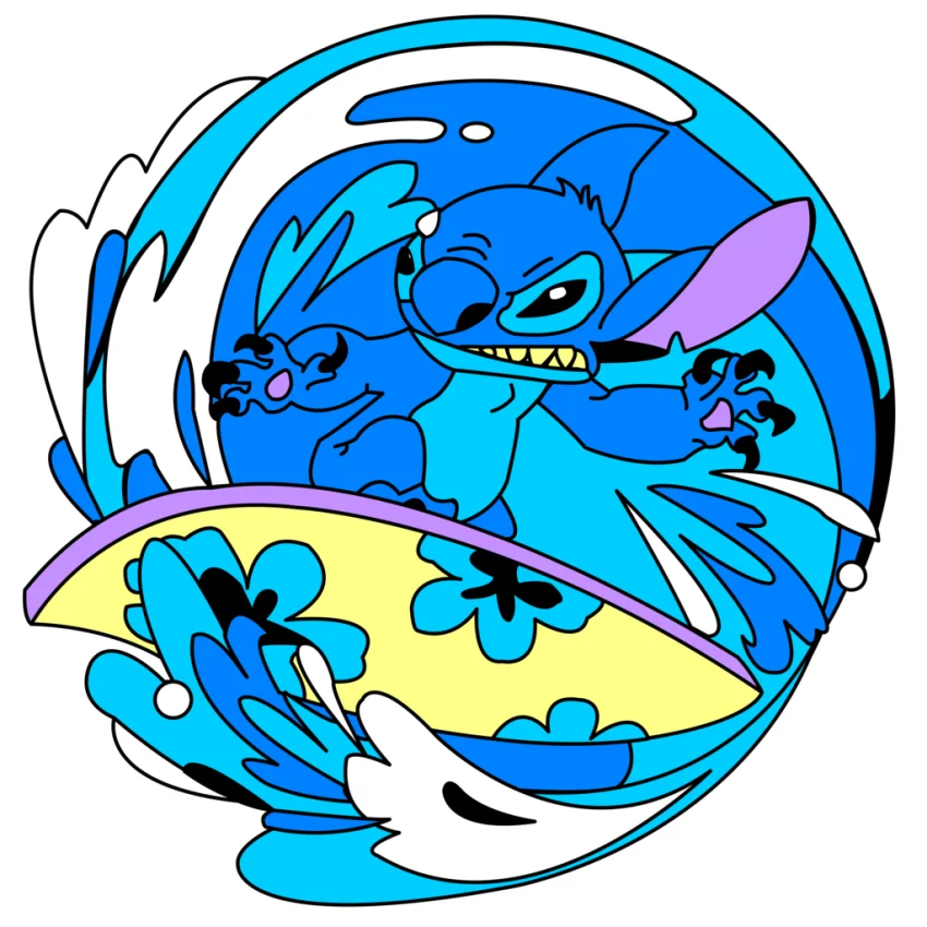 63Pcs CartoonStickers Cute Water Cup Computer Decorate Laptop Mobile Graffiti DIY Waterproof Sticker Children's Toys