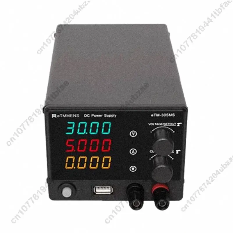 Mini 30V5A Mobile Phone and Computer Repair Power Supply Aging Circuit Board eTM-305MS Adjustable Dc Regulated Power Supply