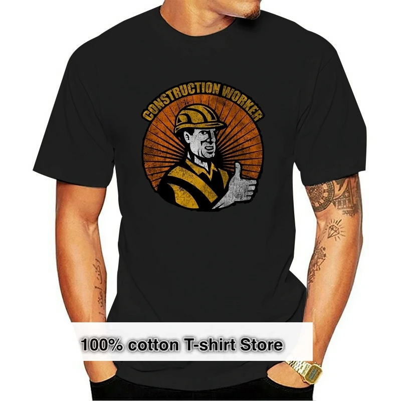 Construction Worker II T-Shirt Housebuilder Bricklayer Brickie Mason Homebuilder