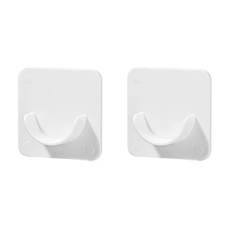 A21Q -Nail-Free Pole Bracket Shower Holders Retainers Mounts Durable Racks Home