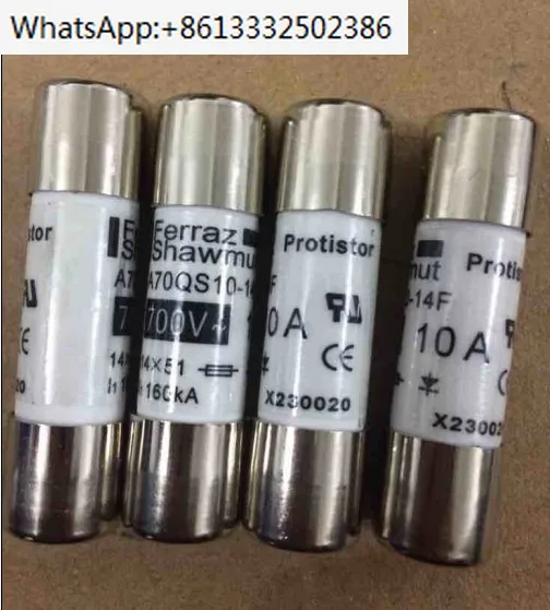 Fuses:  A70QS10-14F  10A 700V  X230020  / A70QS12-14F  12A   / A70QS16-14F  16A  / A70QS20-14F  20A  A70QS25-14F  25A  A230023