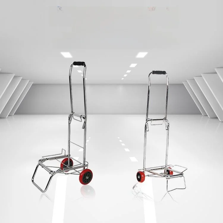 portable-hand-pulled-shopping-cart-vegetable-buying-car-stacking-pulling-cargo-truck-stainless-steel-iron-body-market-shoppin