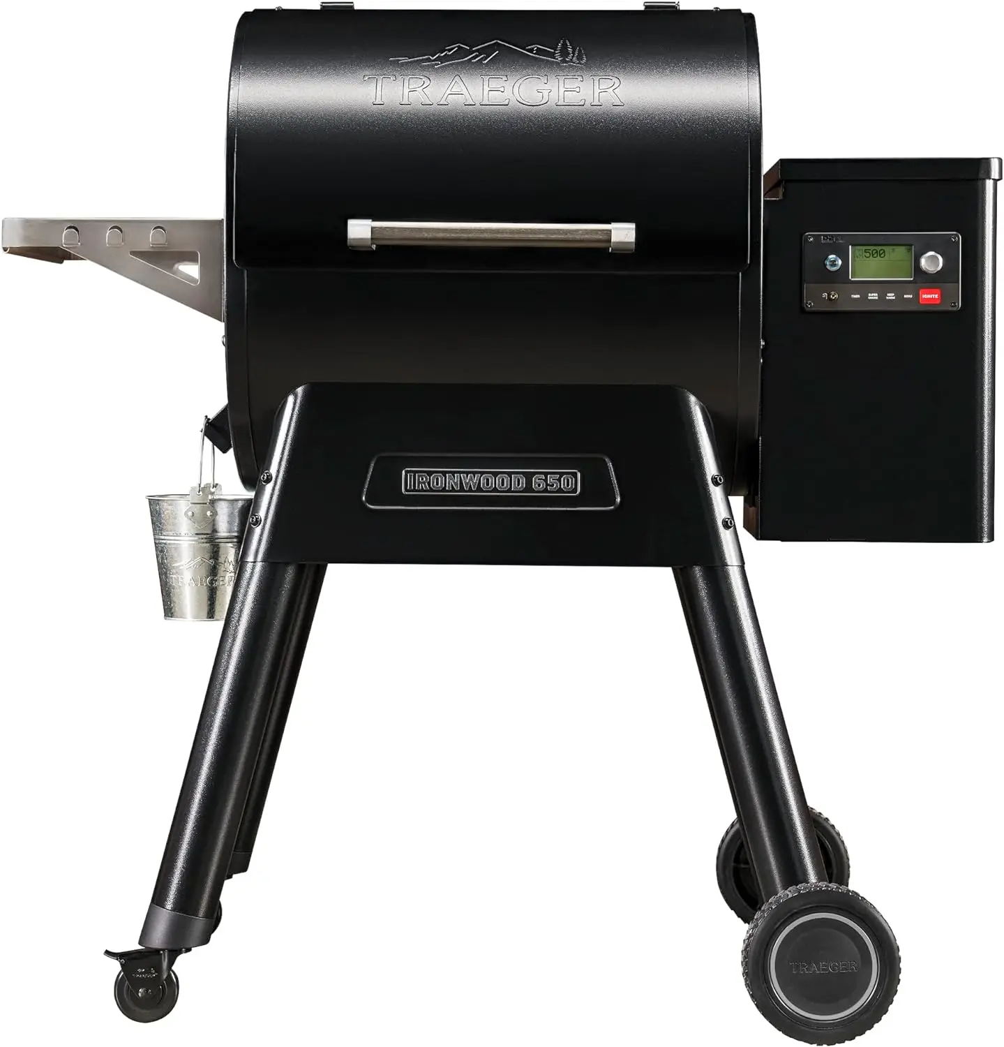 

Traeger Grills Ironwood 650 Electric Wood Pellet Grill and Smoker with WiFi and App Connectivity