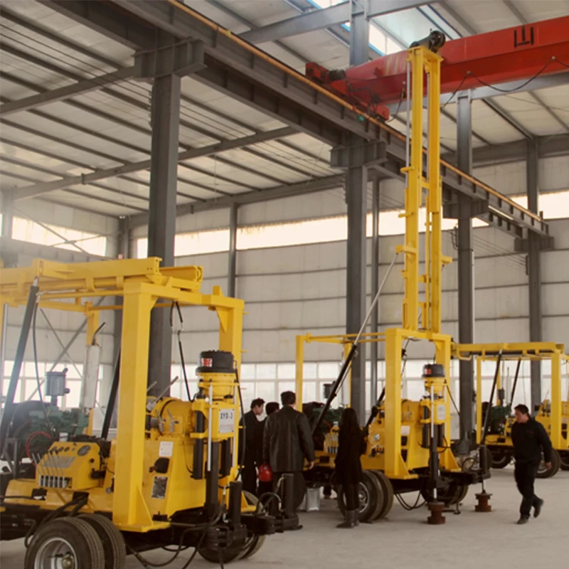 

Full hydraulic soil sampler 100M depth sample core drilling rig machine for survey test