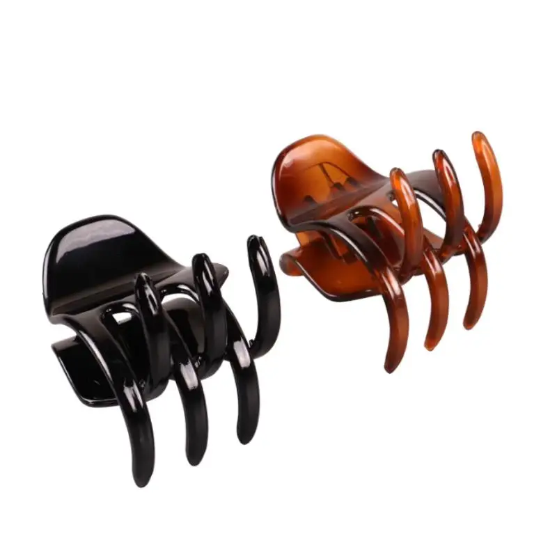 2pcs High Ponytail Grab Clip Anti Collapse Fixing Tool Short Perm Hair Clip Small Hair Clip Shark Clip Bangs Clip Headwear