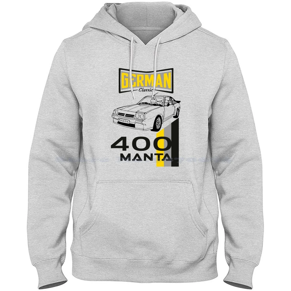 German Classic-Manta 400 100% Cotton Hoodie 400 Group B Rally Car Car Racing 80s Opel Racing Opel Rally Opel Coffee