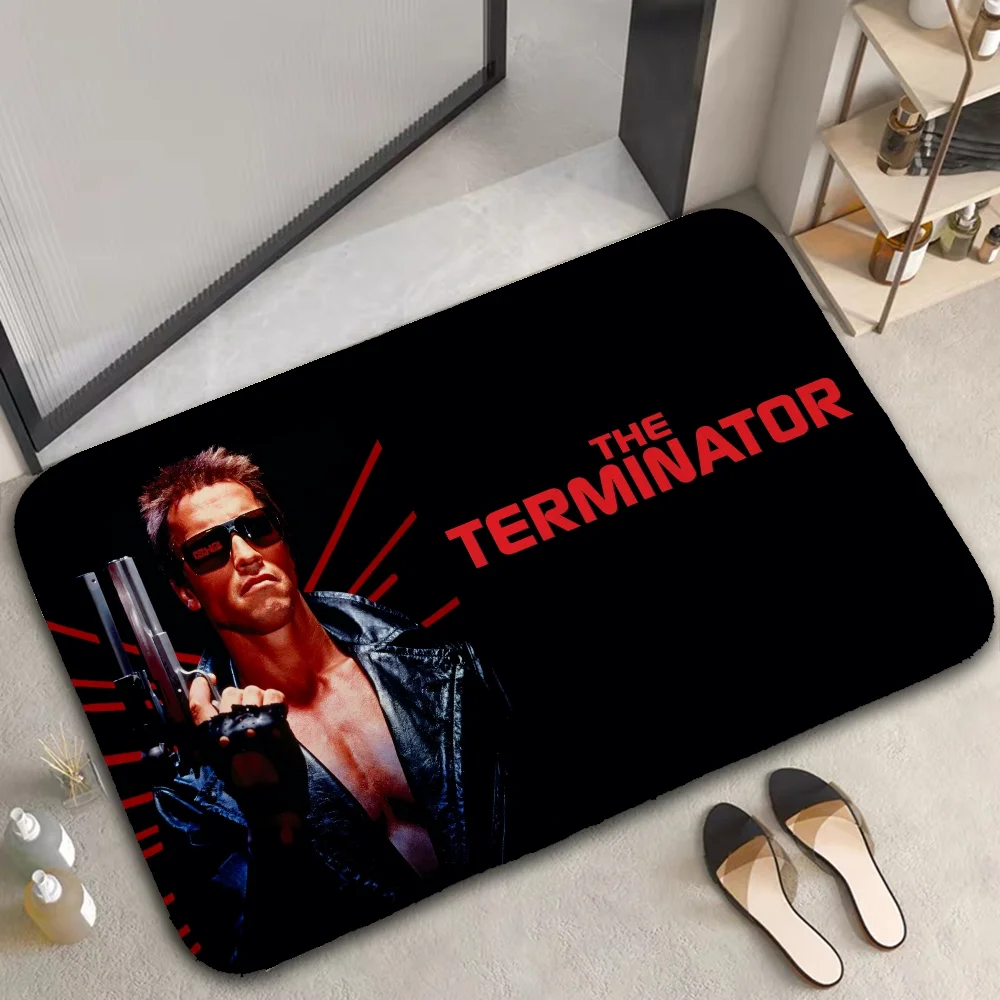 Floor Mats Doormat Room Mats The Terminator Prayer Rug Bathroom Foot Mat Carpet for Kitchen Carpets Rugs Door Bath Non-slip Home