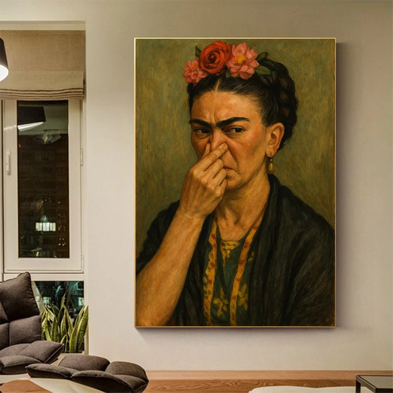 نتن المرحاض مضحك الفن الملصقات مضحك المشاهير يطبع حائط لوح رسم الفن صور غرفة المنزل الحديثة الحمام الديكور #3