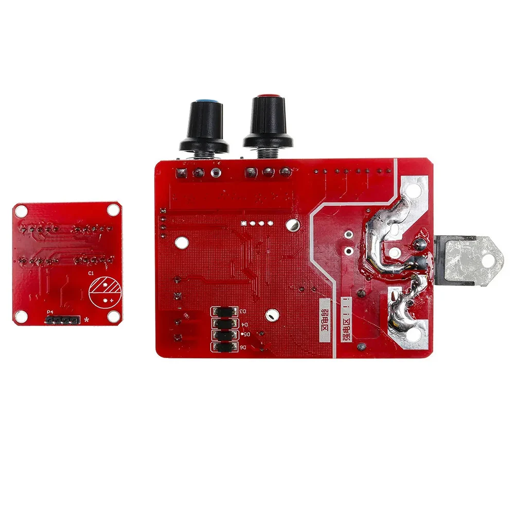 Spot Welding Machine Control Board Adjustable Time Current Spot Welder Control Board Digital Display DIY Battery Accessories