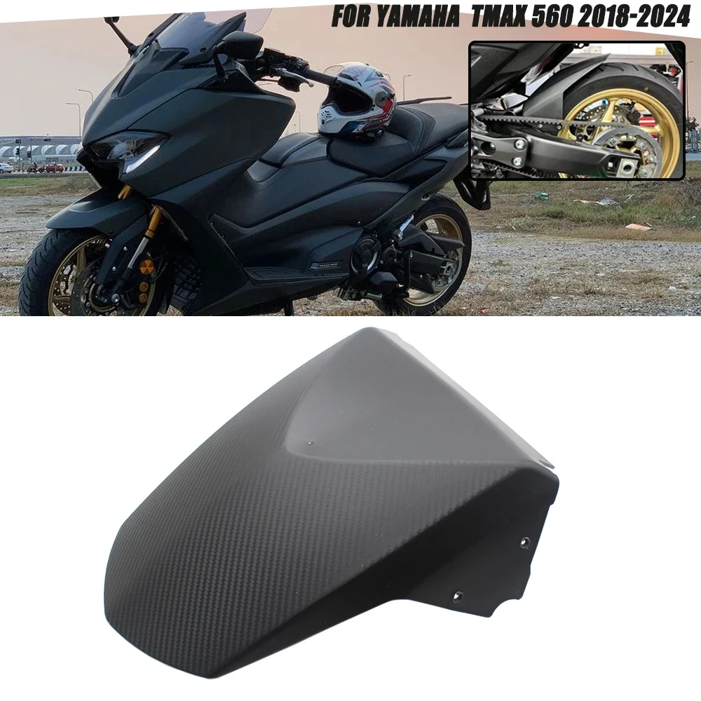 

For Yamaha T-MAX560 TMAX560 Rear Mudguard TMAX 560 2018-2024 Motorcycle Mud Fender Tire Wheel Hugger Splash Guard Cover