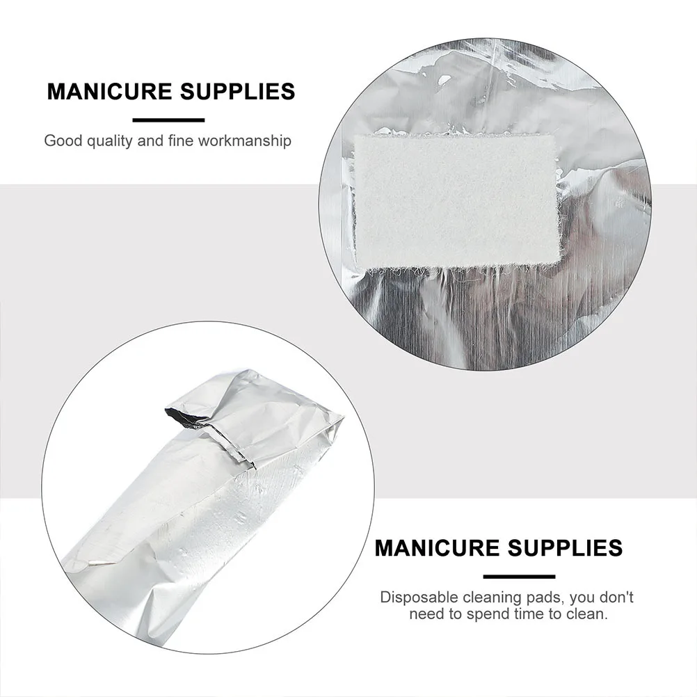 150Pcs Nail Foil Wraps Gel Polish Remover Pads Disposable Nail Removal Wraps Soak Off Manicure Manicure Supplies