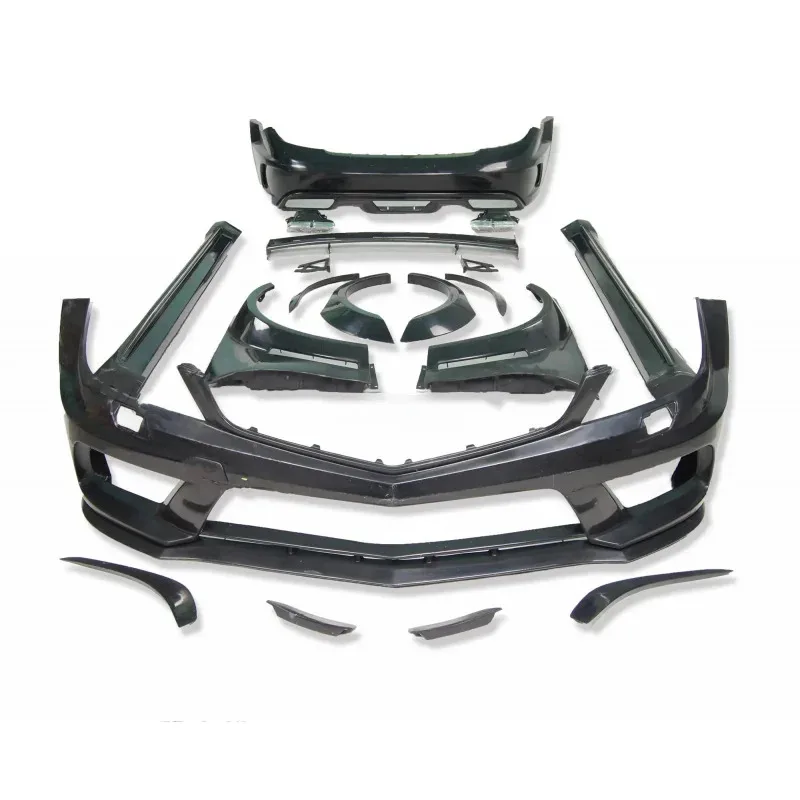 

High Quality C CLASS W204 4D Style Frp Material 11-14y Body Kit with Front Bumper Rear Bumper Roof Spoiler and Duct