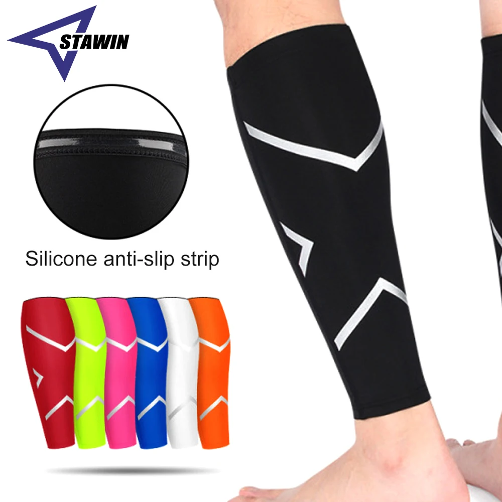 1PC Calf Compression Sleeves for Men & Women - Leg Compression Sleeve - Footless Compression Socks for Shin Splint Varicose Vein