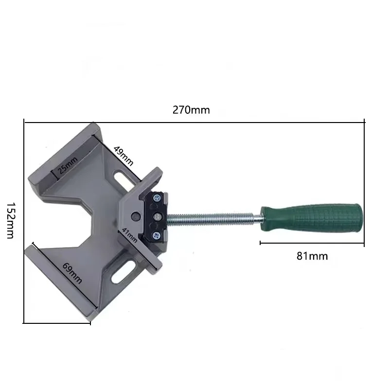 90 degree angle welding corner Right Angle Fixing Clip Clamp Holder Woodworking Photo Frame glass clamp Hand Tool For Furniture