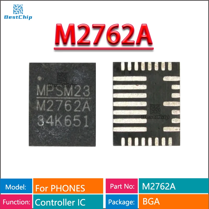 1-20Pcs M2762A Charger IC For Huawei nova8 pro USB Charging IC