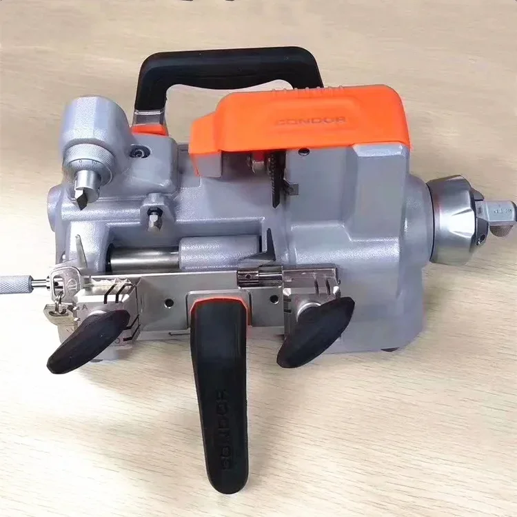 

Horizontal key machine XC-009 built-in battery mini portable