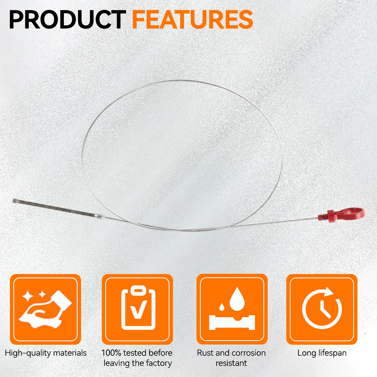 1x Automatic Transmission Fluid Dipstick 917327 For Chrysler Jeep Dodge 300C Tool 9336A