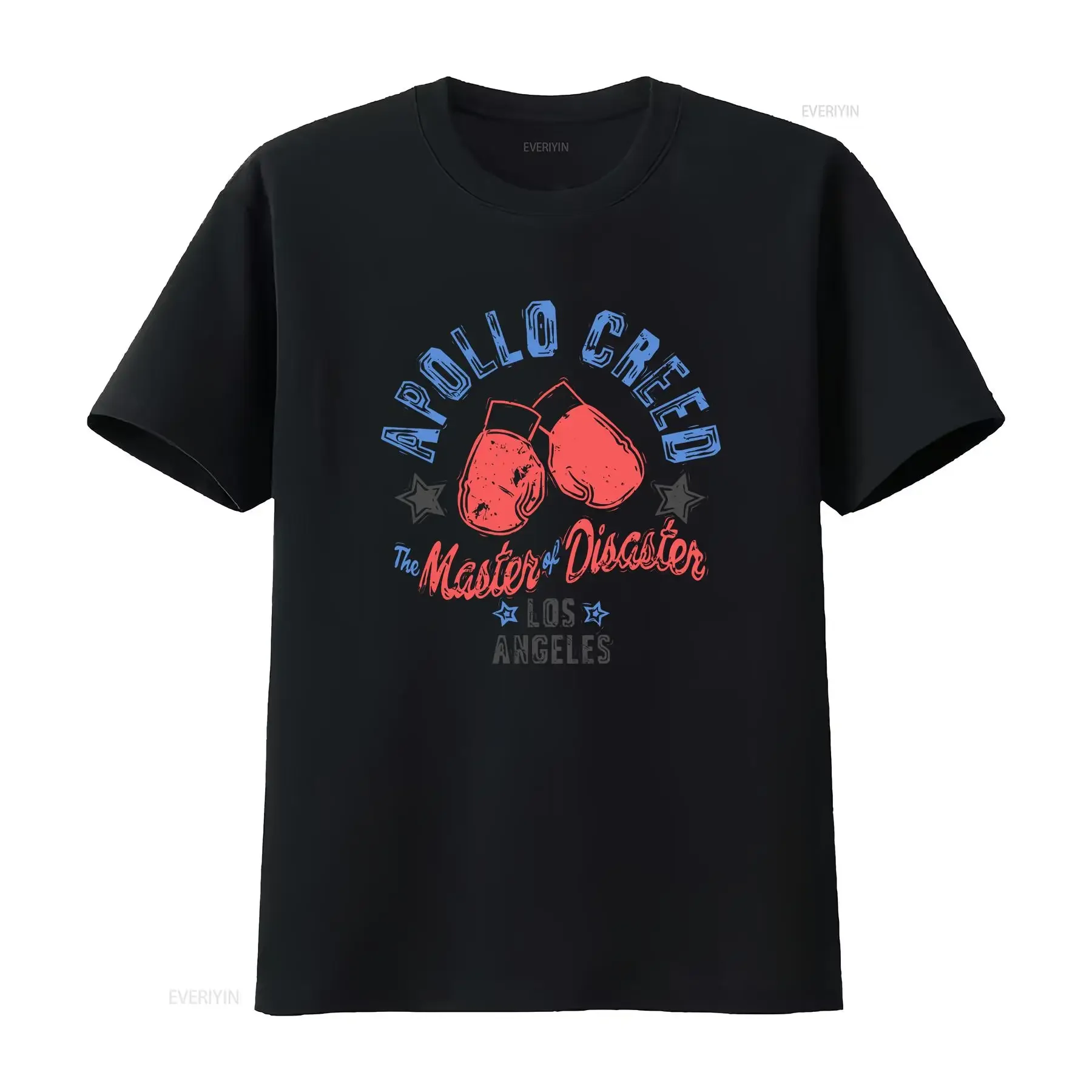 

Мужская футболка Apollo Creed Master of Disaster, винтажная стираная мягкая футболка с рисунком, слегка топ для повседневной носки, повседневная растянутая футболка