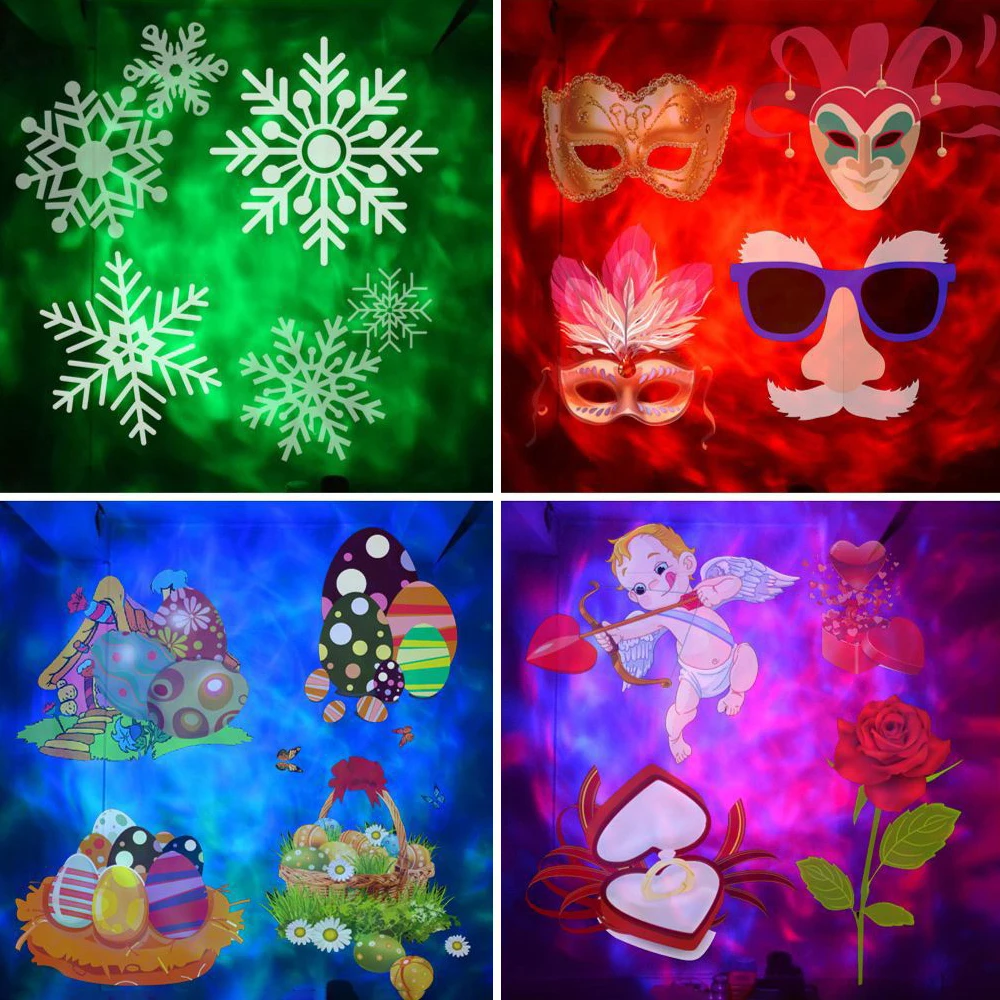 Waterproof Laser Projection Lamp party light Stage lighting Holiday Outdoor christmas projector christmas led stage lighting