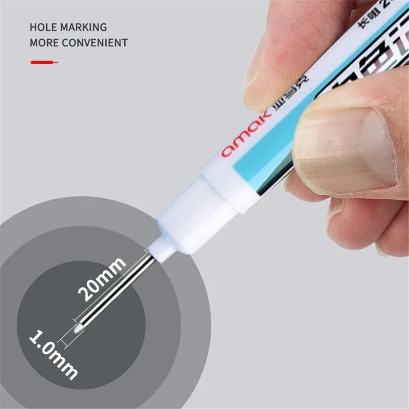 1/3Pcs Oily White Marker Pen Graffiti Pens Waterproof Permanent Gel Pencil Tire Painting Notebook Tyre Tread Environmental Pen