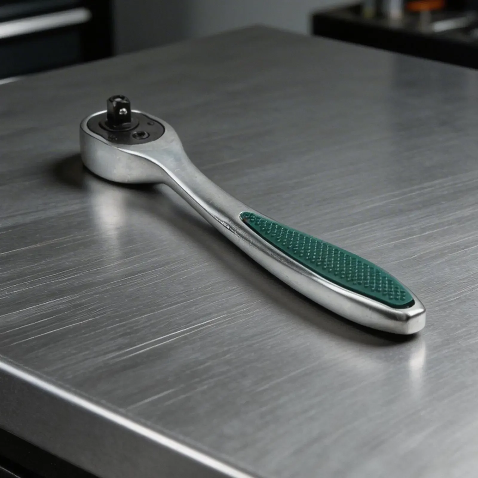 

Для ремонта автомобилей: цельностальной гаечный ключ-трещотка для труднодоступных мест, эргономичный гаечный ключ-трещотка для труднодоступных мест, нескользящая рукоятка.