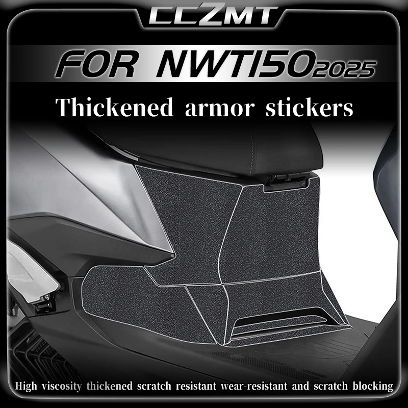 

For Honda NWT150 nwt150 2025 thickened armor foot pedal stickers foot pad stickers decorative stickers modified accessories
