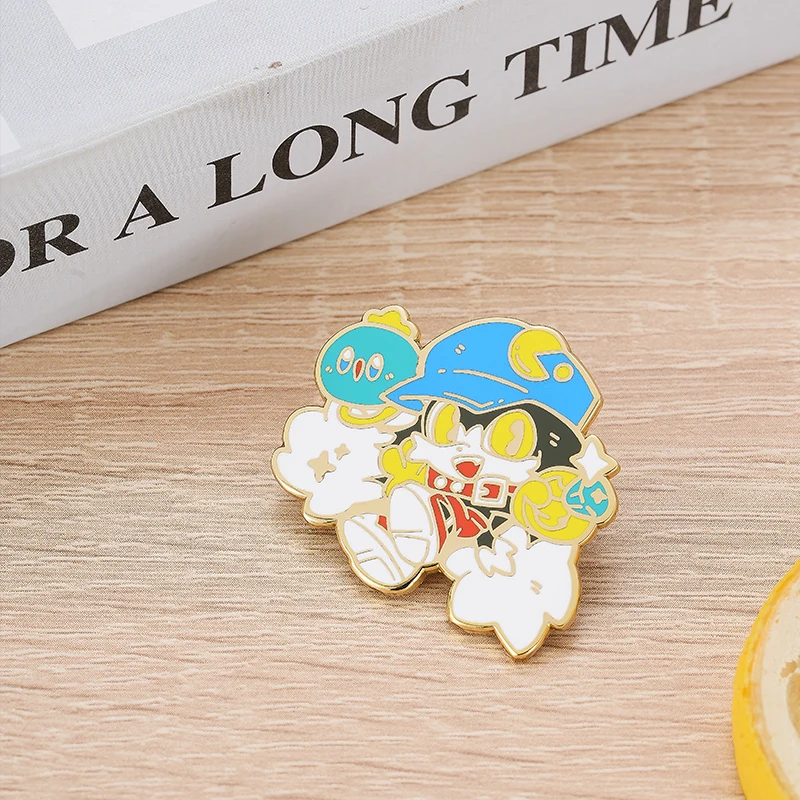 Klonoa Enamel Pin Nostalgic Video Game Character Badge Fashion Jewelry Gifts Gamer Collect view 4