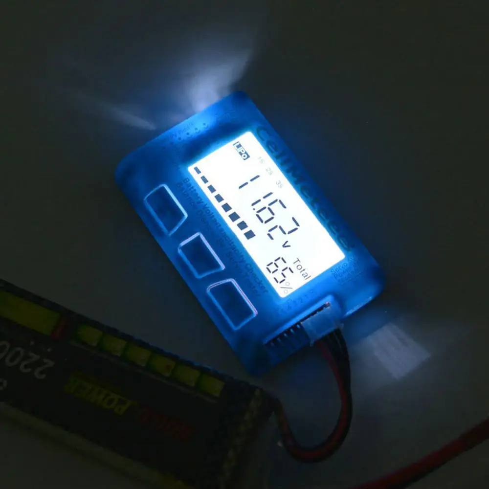 Digital Battery Capacity Checker CellMeter RC CellMeter8 2-8S 4-8S Servo LiPo Li-lon NiMH Battery Tester RC CellMeter7