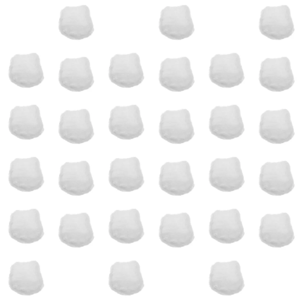 1000Pcs Non Medical Degreasing Tampon Cupping Store Tampon (White) Cotton Balls Pure Cotton Balls
